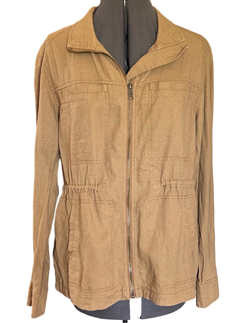 NWT Old Navy Tan Utility Jacket Size Medium